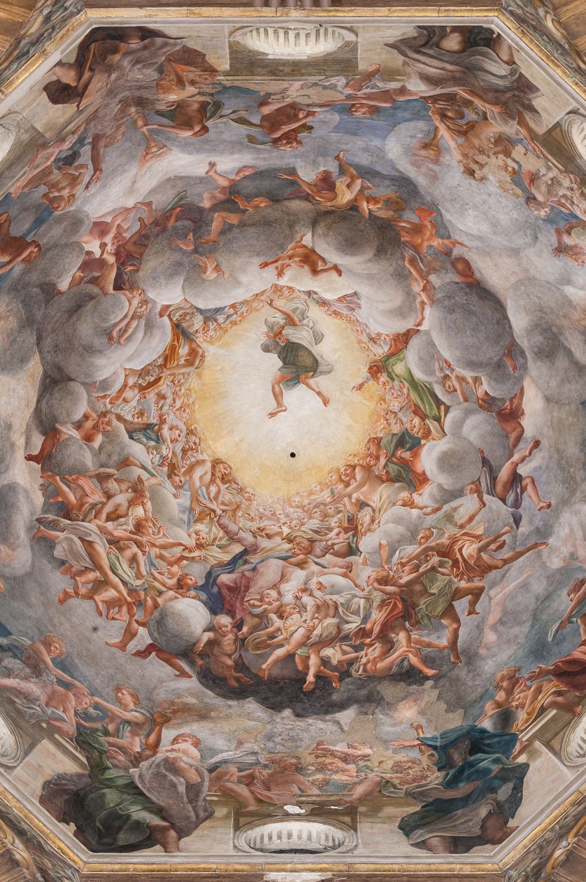 The Assumption of the Virgin (detail) by (c.1489 1534) Correggio