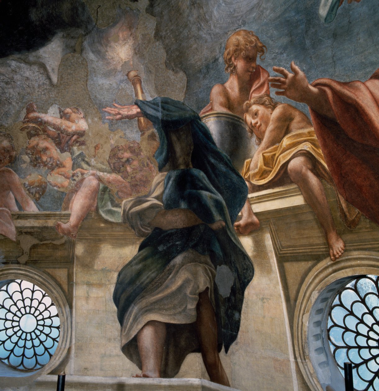 Apostle, detail from The Assumption of the Virgin by (c.1489 1534) Correggio