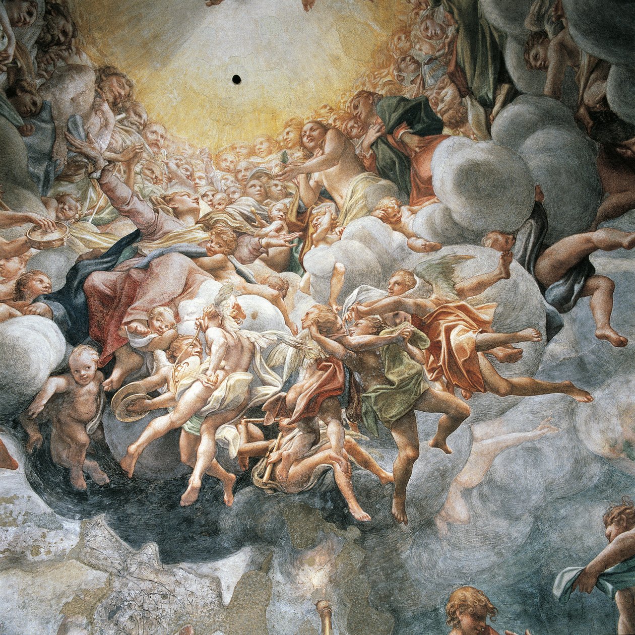 Assumption of the Virgin, dome by (c.1489 1534) Correggio