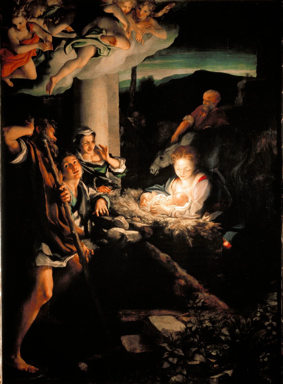 Holy Night by (c.1489 1534) Correggio
