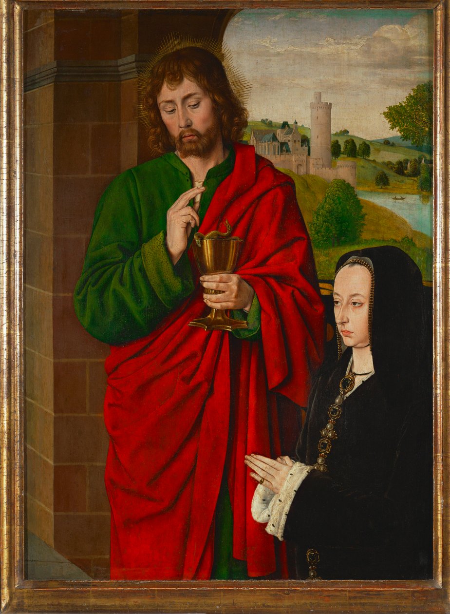 Anne de France, Dame de Beaujeu, Duchess of Bourbon by (fl.c.1483 c.1529) Master of Moulins