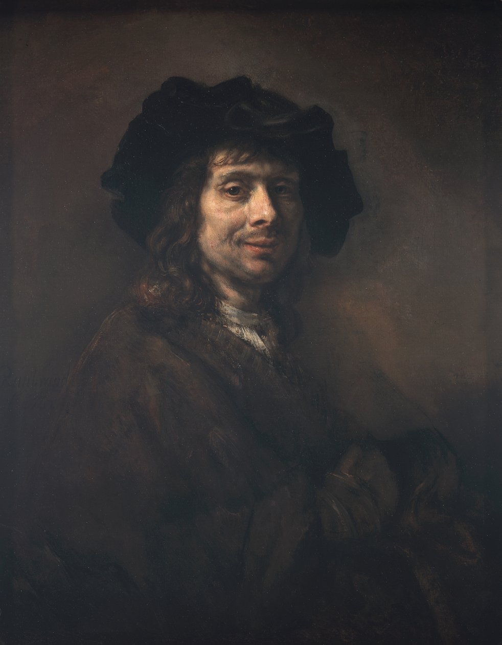 Portrait of a Young Man (perhaps an artist), 1661-62 by (studio of) Rembrandt Harmensz. van Rijn