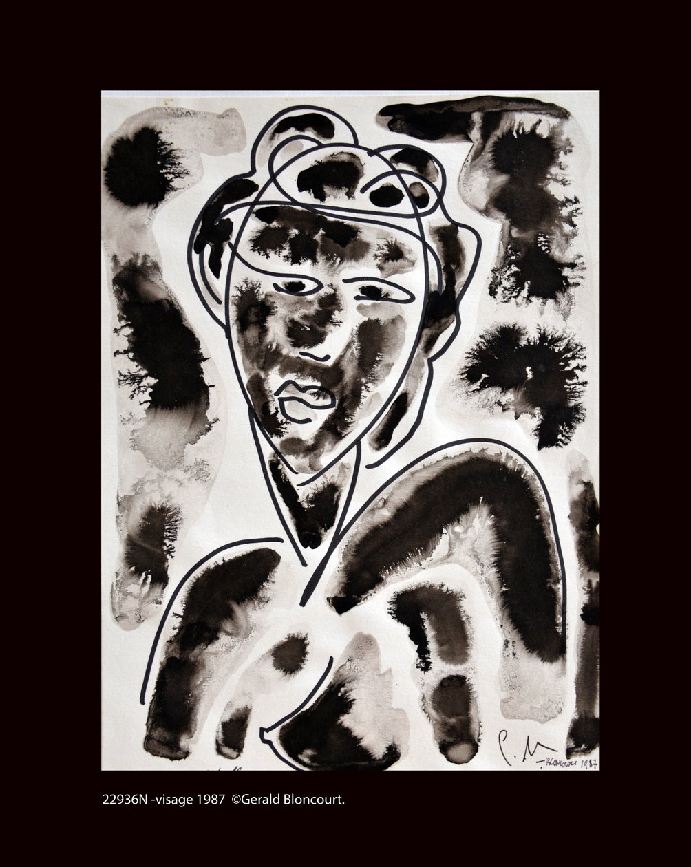 Visage 1987 by Unknown