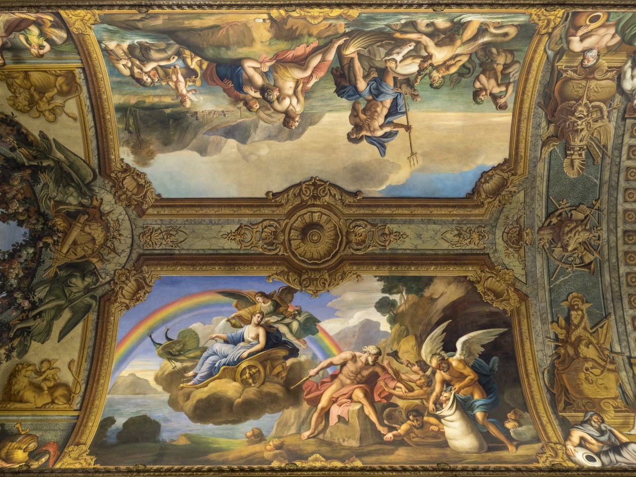 Air Allegory Representing Eole and Juno (detail) by Unknown