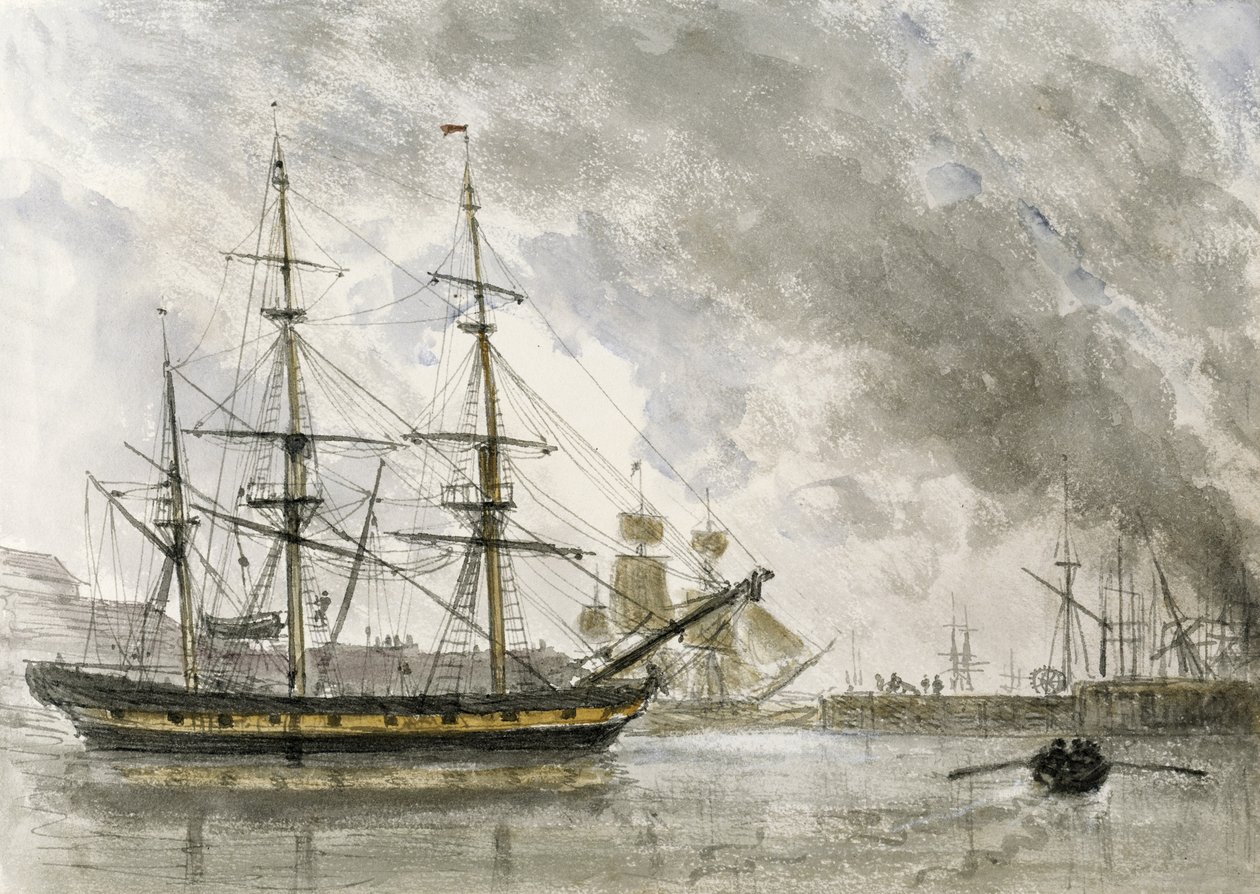 Barque Free Trader, William Crotch by Unknown