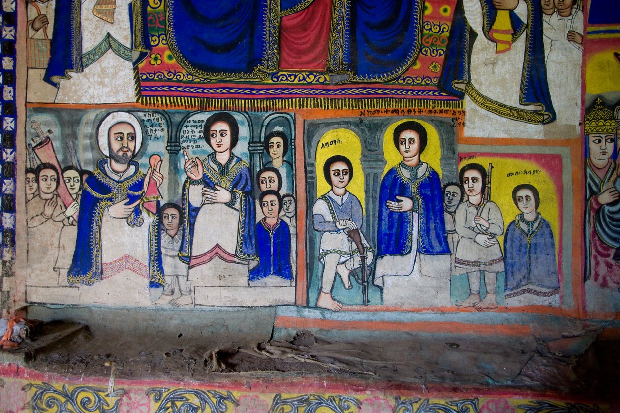 Debre Sina Maryam Church, Gorgora, Lake Tana, Ethiopia, Africa by Unknown