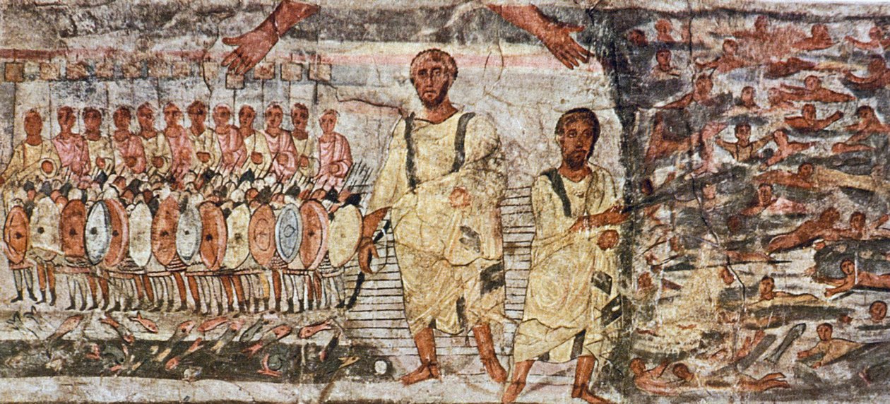 Exodus and the Crossing of the Red Sea by Unknown