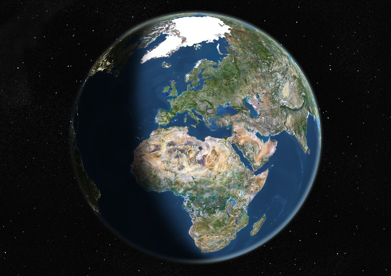 Globe Centered on Europe and Africa by Unknown