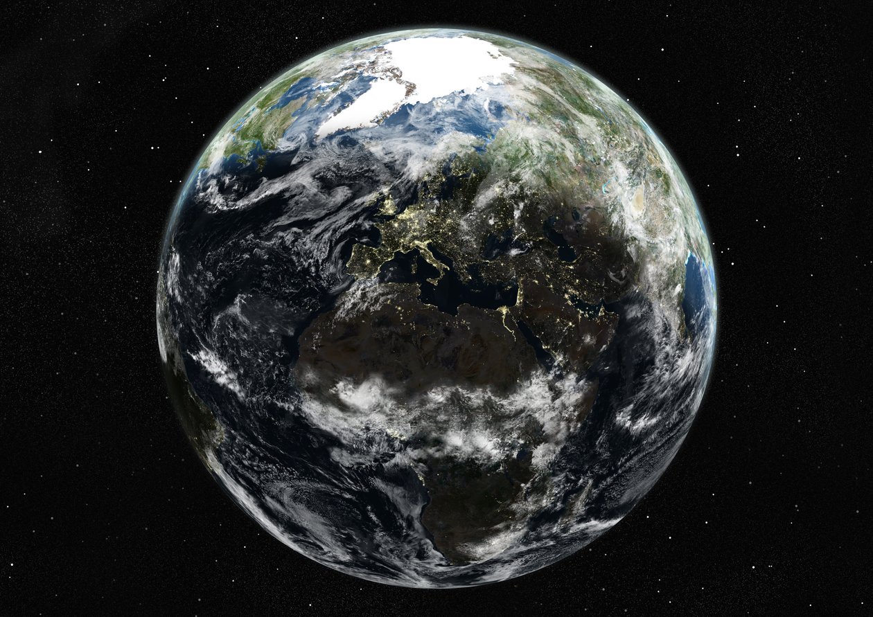 Globe Centered on Europe and Africa by Unknown