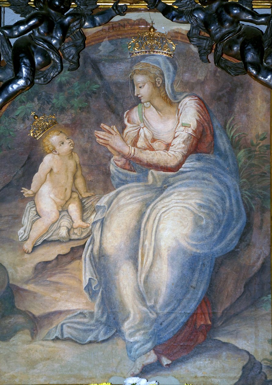 Interior of the Madonna della Ghiara, Reggio Emilia, Italy by Unknown