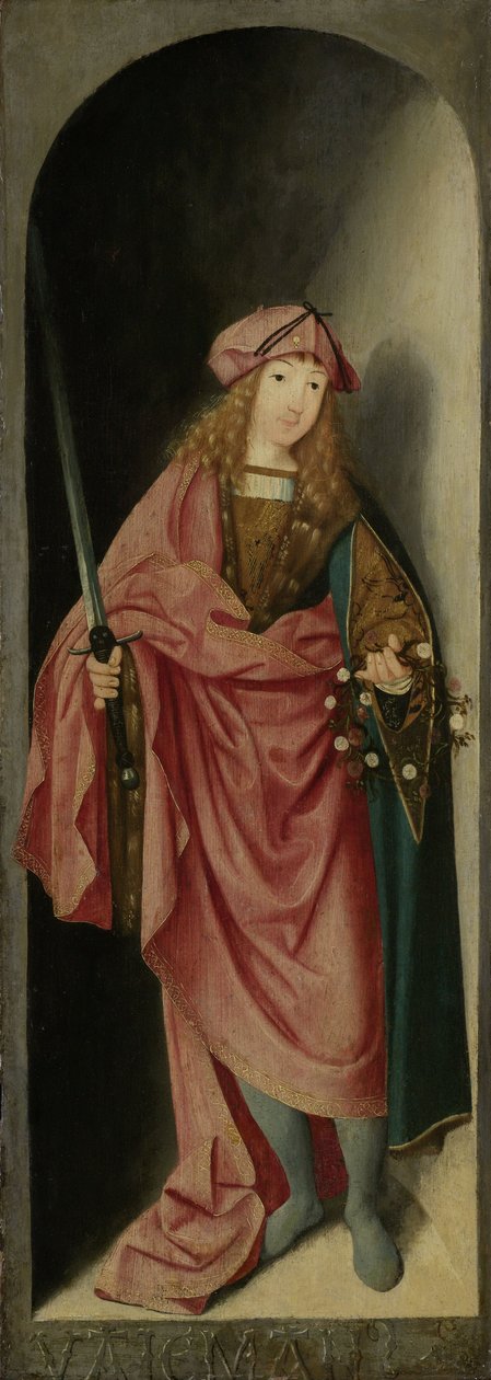 Saint Valerian (detail), c.1490-1500 by Unknown