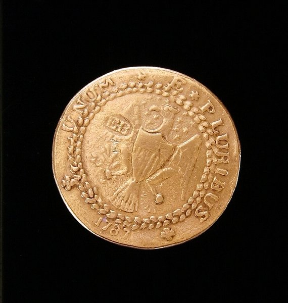 Brasher Doubloon, New York, 1787 by American School