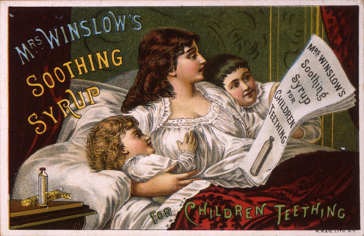 Mrs. Winslows Soothing Syrup for Children Teething by American School