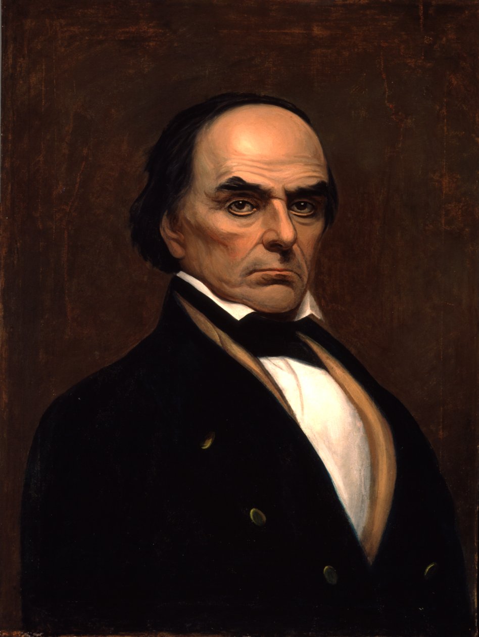Portrait of Daniel Webster, c.1840-45 by American School