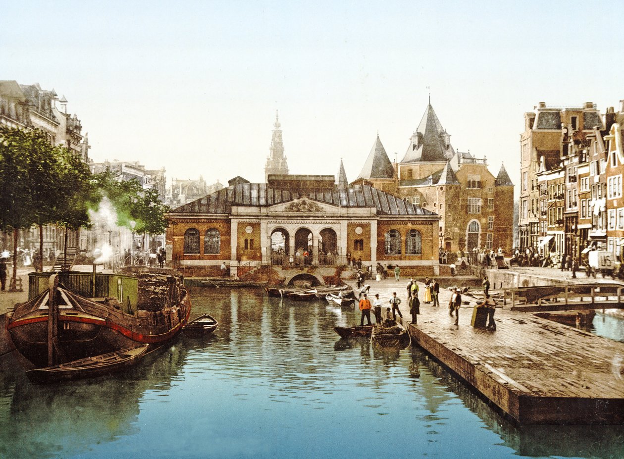 Fishmarket and Bourse, Amsterdam, Netherlands by Dutch Photographer