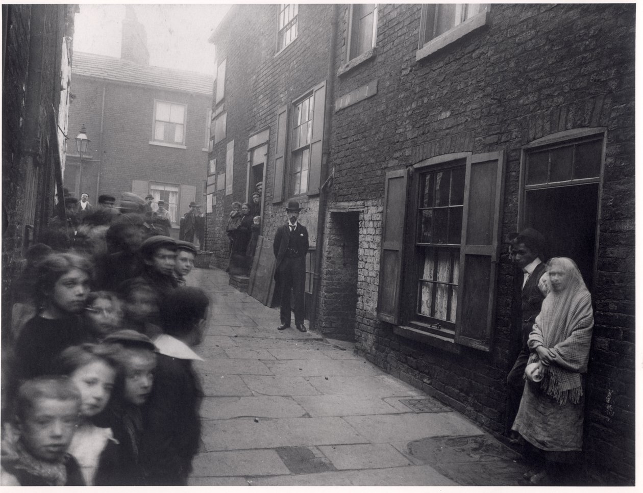 Sanitary Inspector, Leeds, 1899 by English Photographer