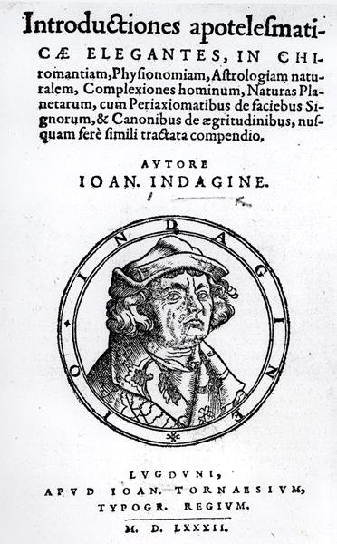 An Introduction to the Occult, by Johann Indagine, 1582 by English School