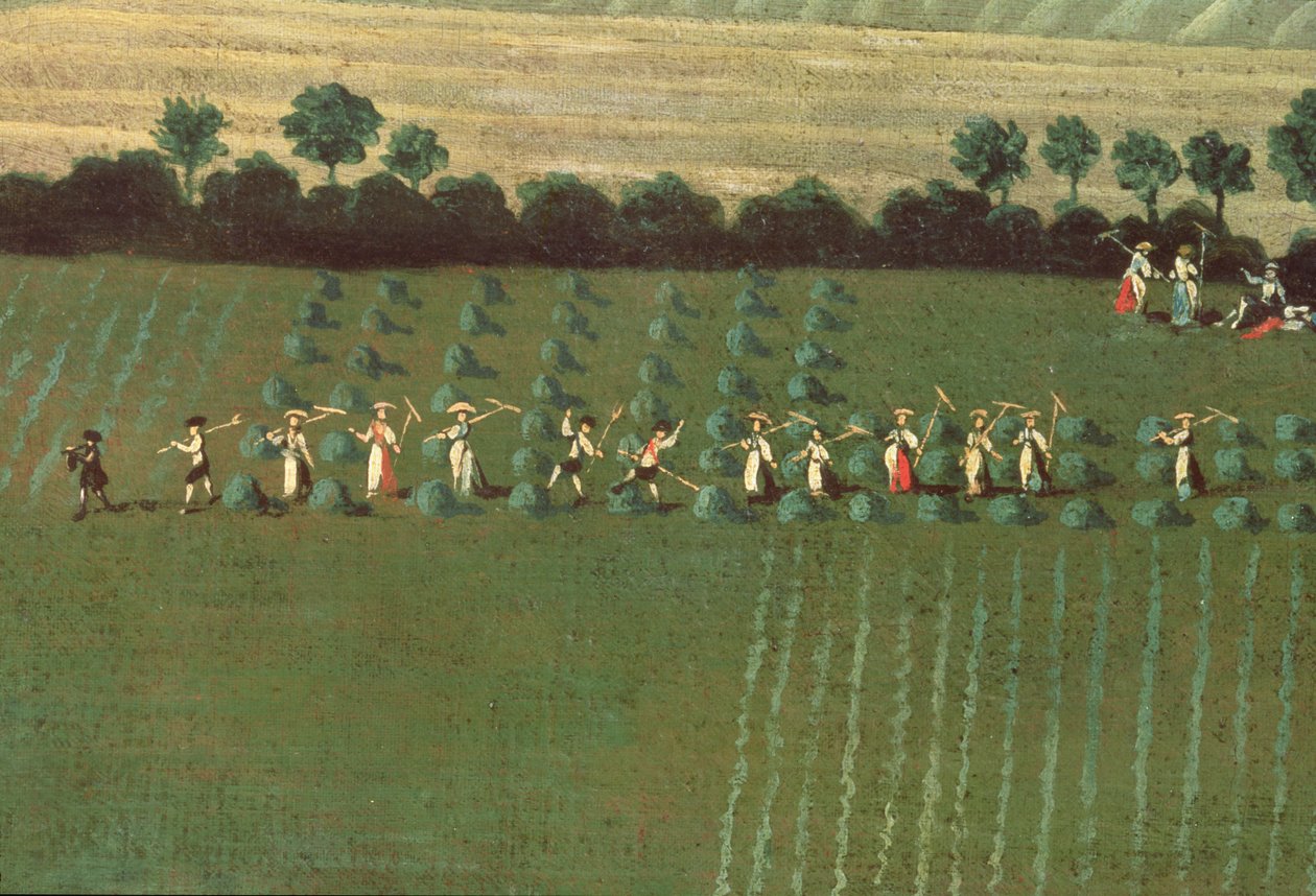 Country Round Dixton Manor (detail) by English School