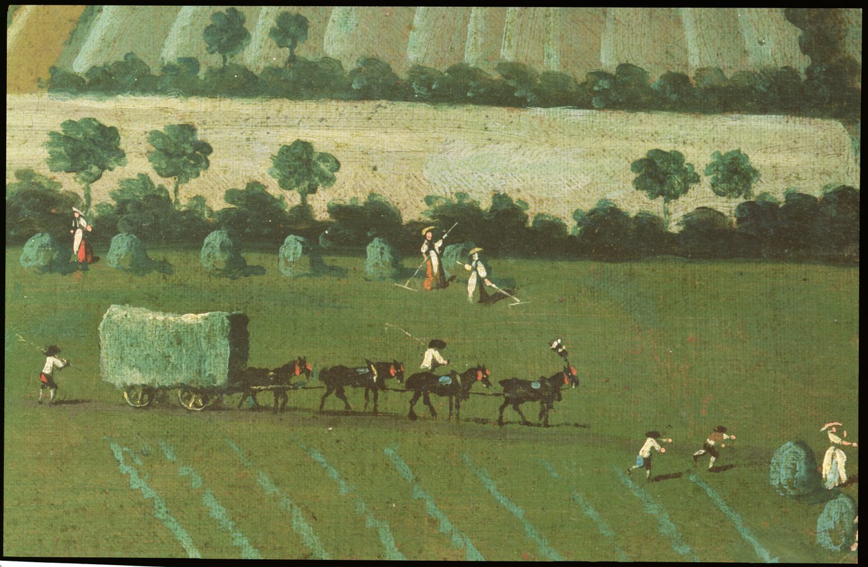 Country Round Dixton Manor (detail) by English School