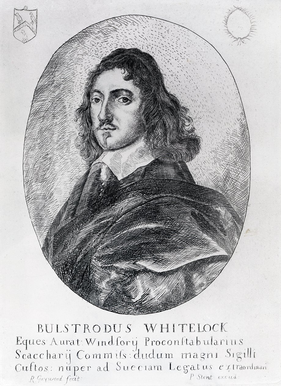 Portrait of Bulstrode Whitelock by English School
