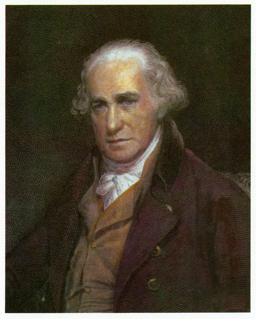 Portrait of James Watt by English School