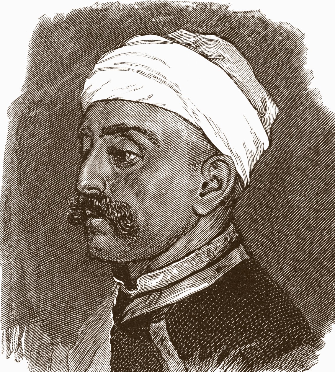 Sir Mir Turab Ali Khan, from The Magazine of Art, published 1878 by English School