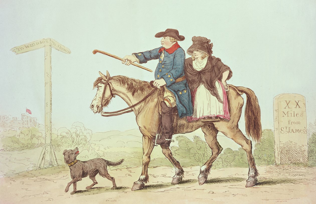 The Constant Couple, 1786 by English School