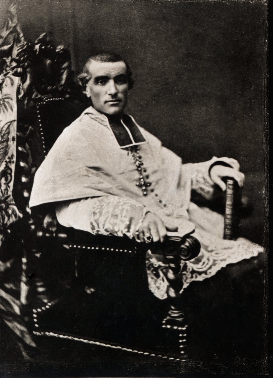 Portrait of Adolphe Perraud, French Cardinal and academician by French Photographer