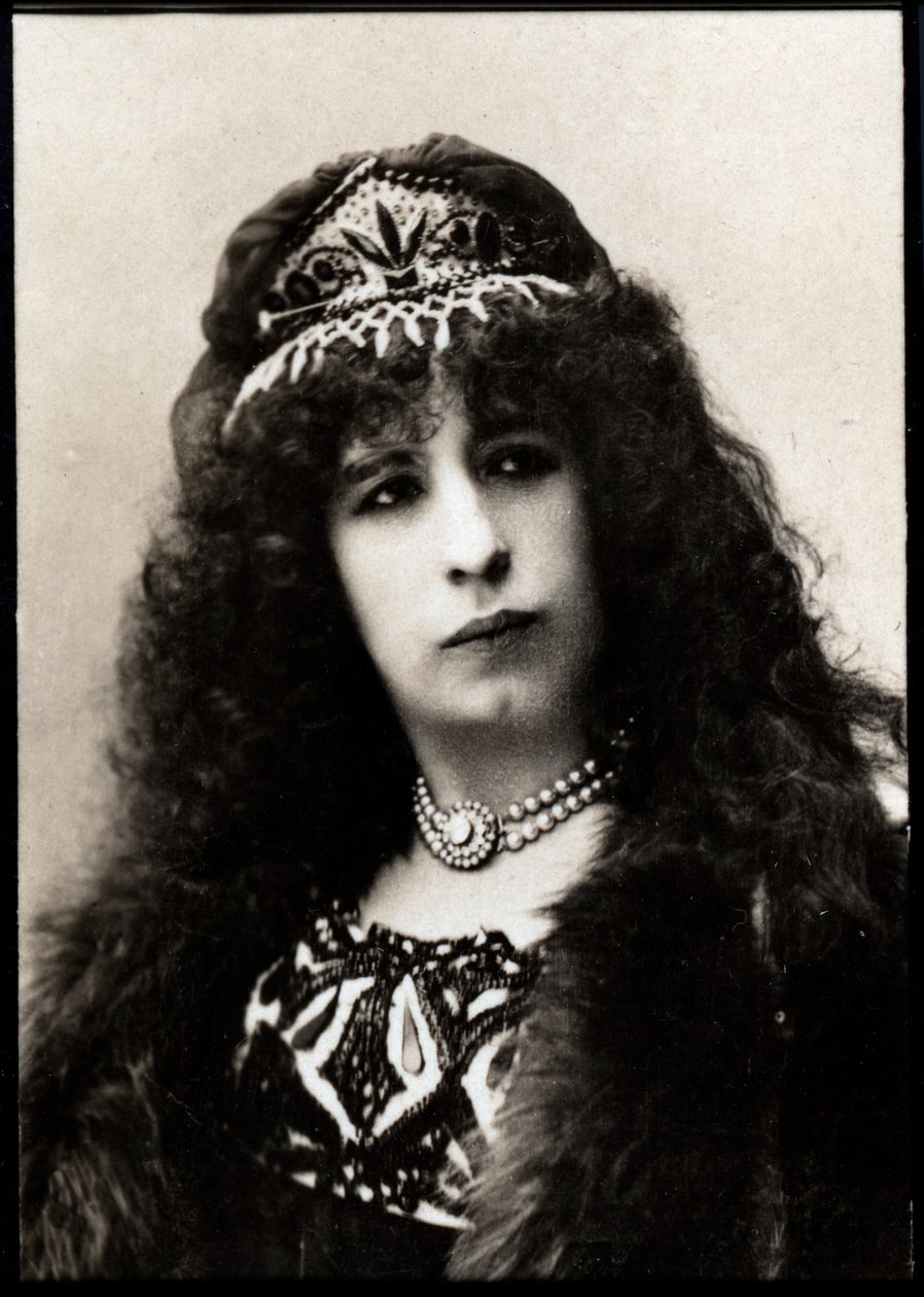 Portrait of Aimee Tessandier, French actress by French Photographer