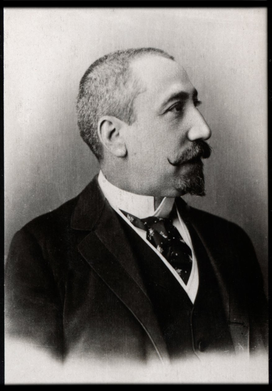Portrait of Anatole France by French Photographer