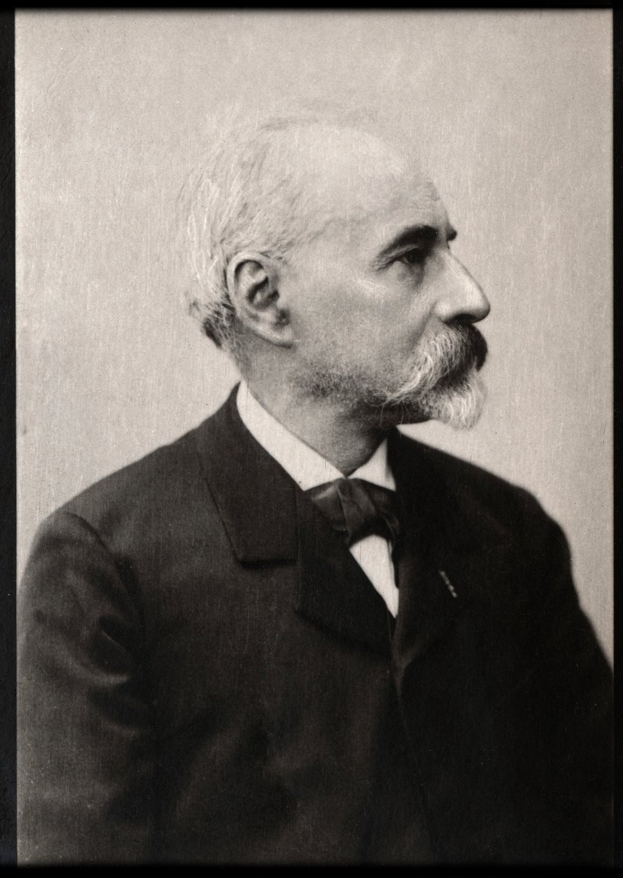 Portrait of Andre Theuriet by French Photographer