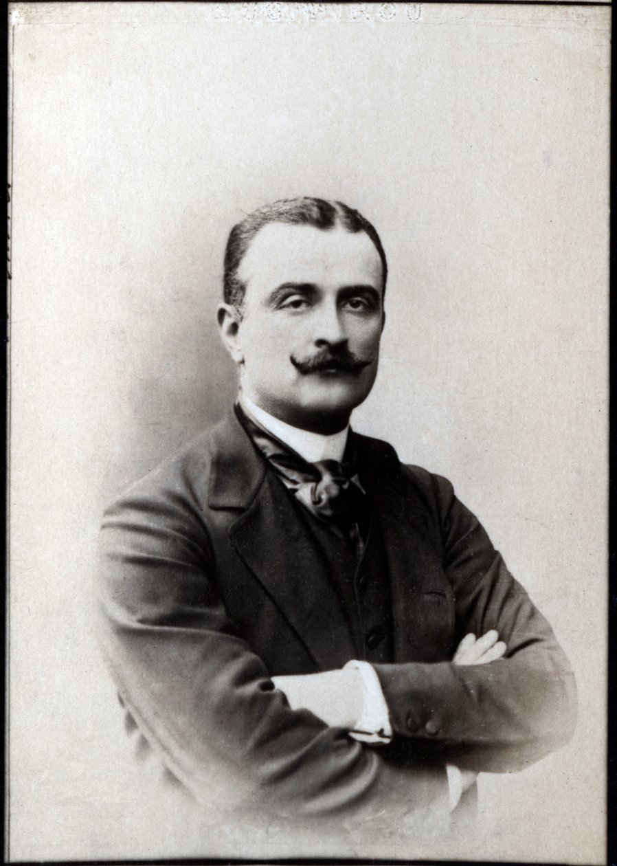 Portrait of Antoine-Amédée-Marie-Vincent Manca-Amat de Vallombrosa by French Photographer