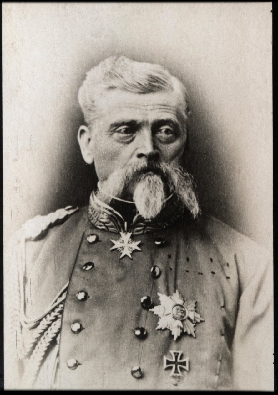 Portrait of Baron Ludwig Samson Arthur Freiherr von und zu der Tann Rathsamhausen (1815-1881) by French Photographer