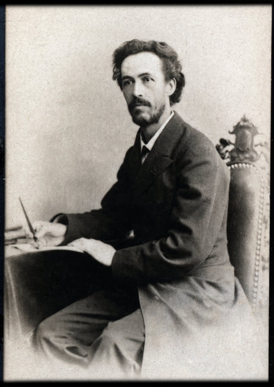 Portrait of Benjamin Godard by French Photographer