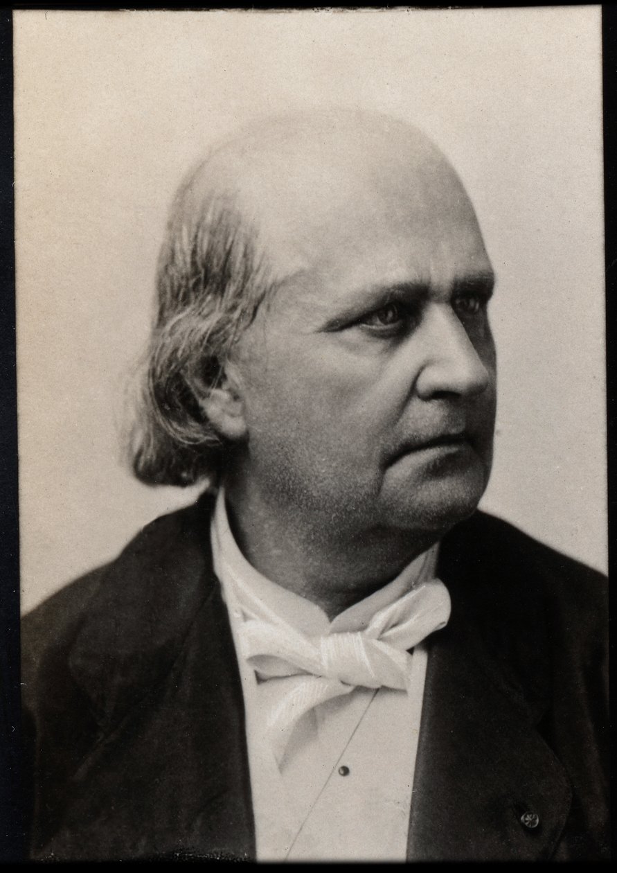 Portrait of Charles Marie Leconte de Lisle by French Photographer