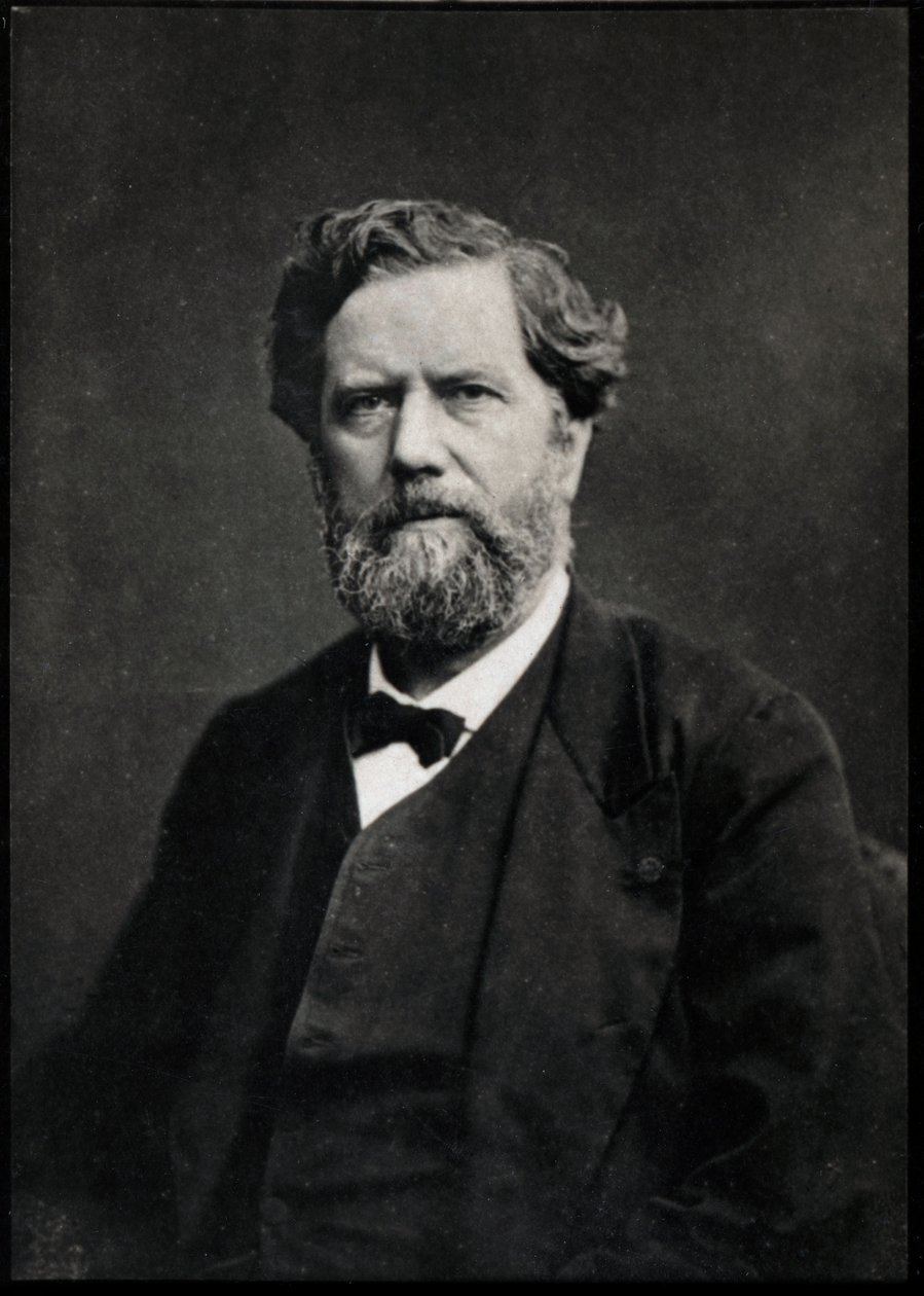 Portrait of Edme Felix Alfred Vulpian by French Photographer