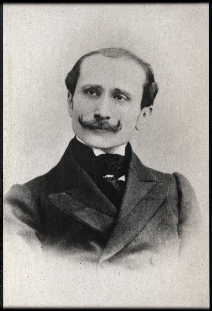 Portrait of Edmond Rostand by French Photographer