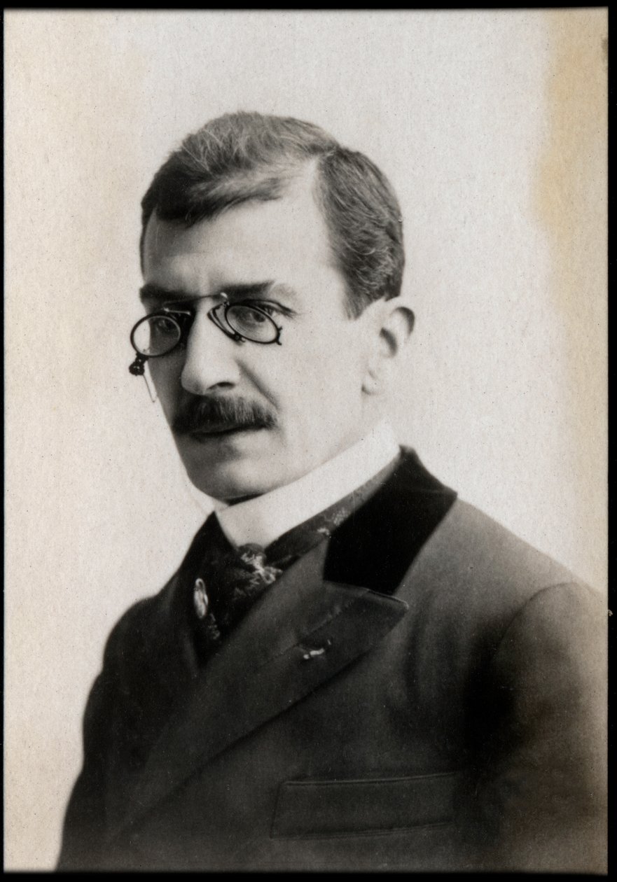 Portrait of Ferdinand Brunetiere by French Photographer