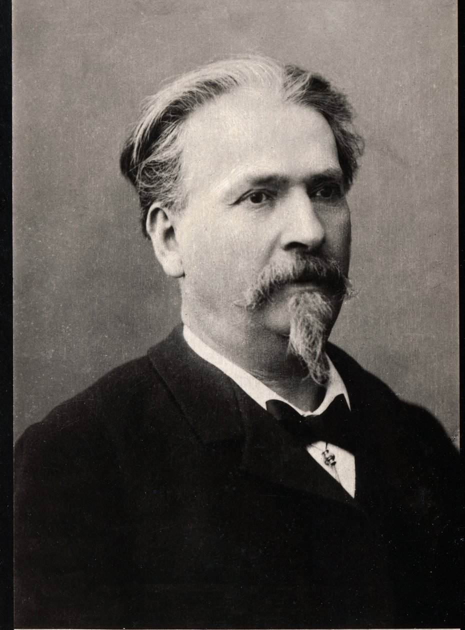 Portrait of Frederic Mistral by French Photographer