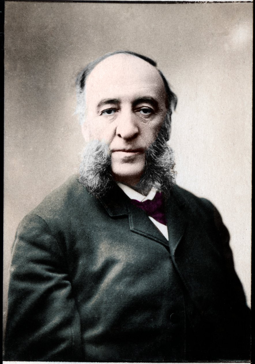 Portrait of Jules Ferry (1832-1893), French statesman by French Photographer