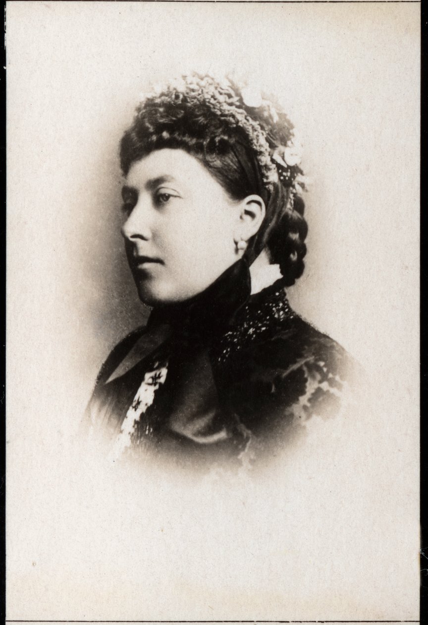 Portrait of Princess Helena of the United Kingdom (1846-1923) by French Photographer