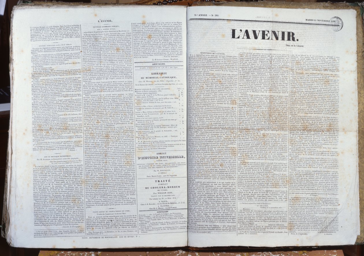 Last Issue of the Journal L
