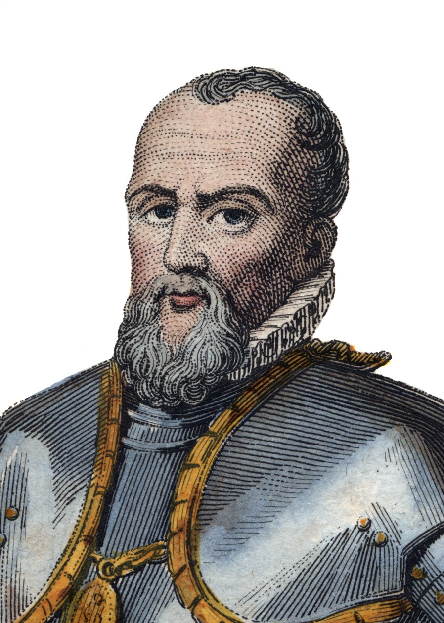 Portrait of Anne de Montmorency, duc de Montmorency (1492-1567), French soldier, statesman and diplomat by French School