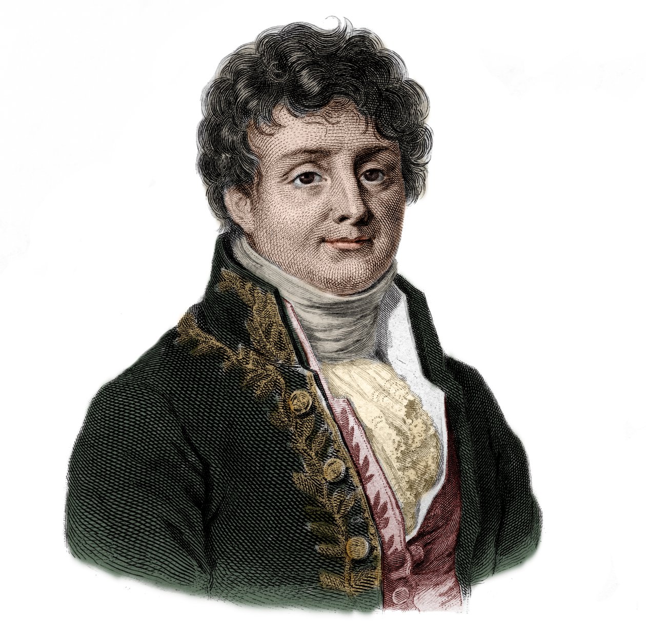 Portrait of Joseph Fourier, French mathematician and physicist