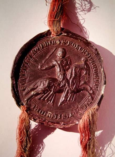 Seal of Robert de Dampierre, Count of Nevers by French School