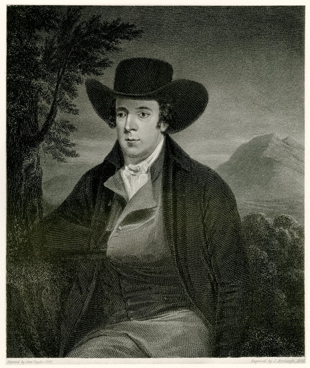 Robert Burns (phototype) by German School