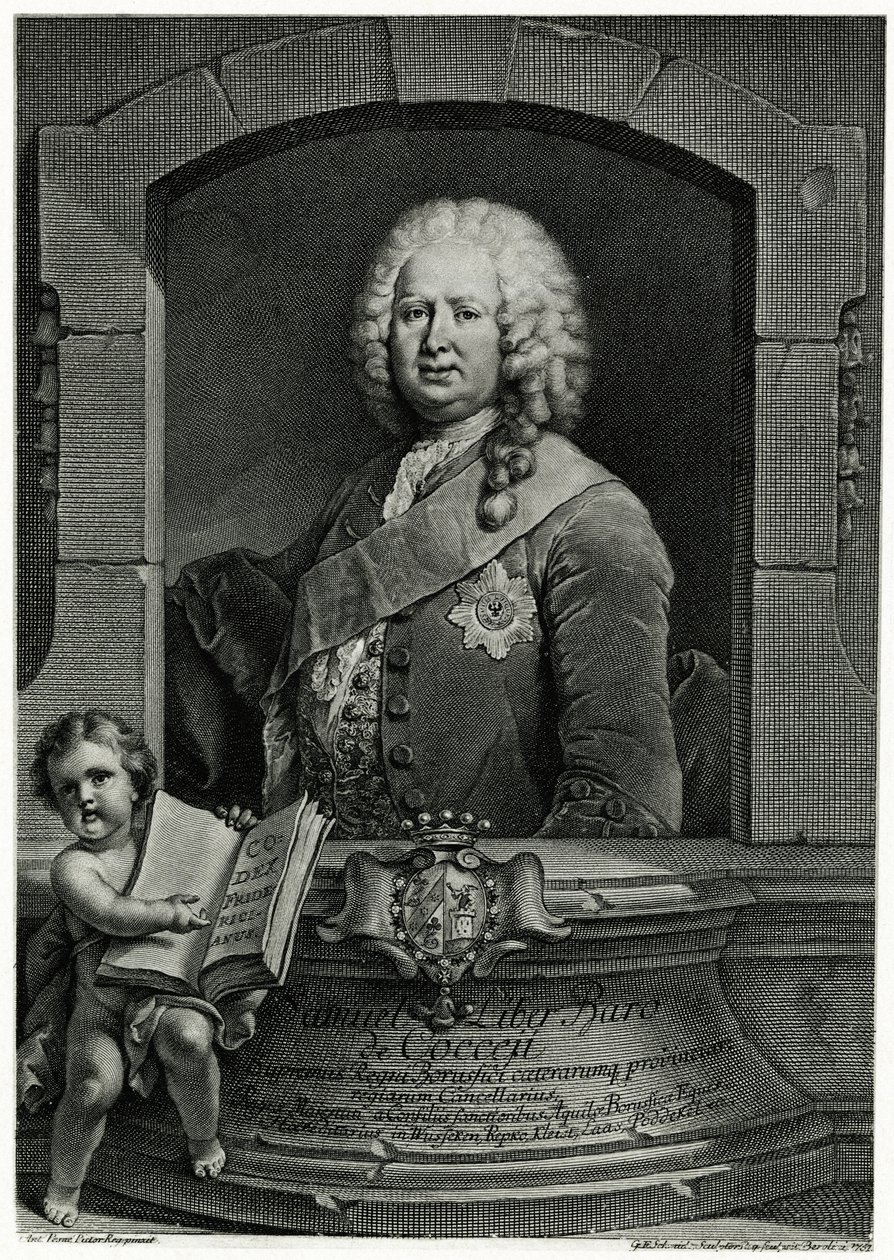 Samuel von Cocceji (1884-90) by German School