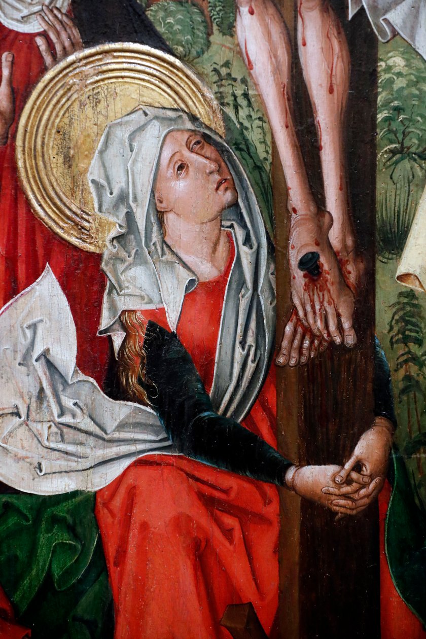 The Crucifixion (detail) by Unknown