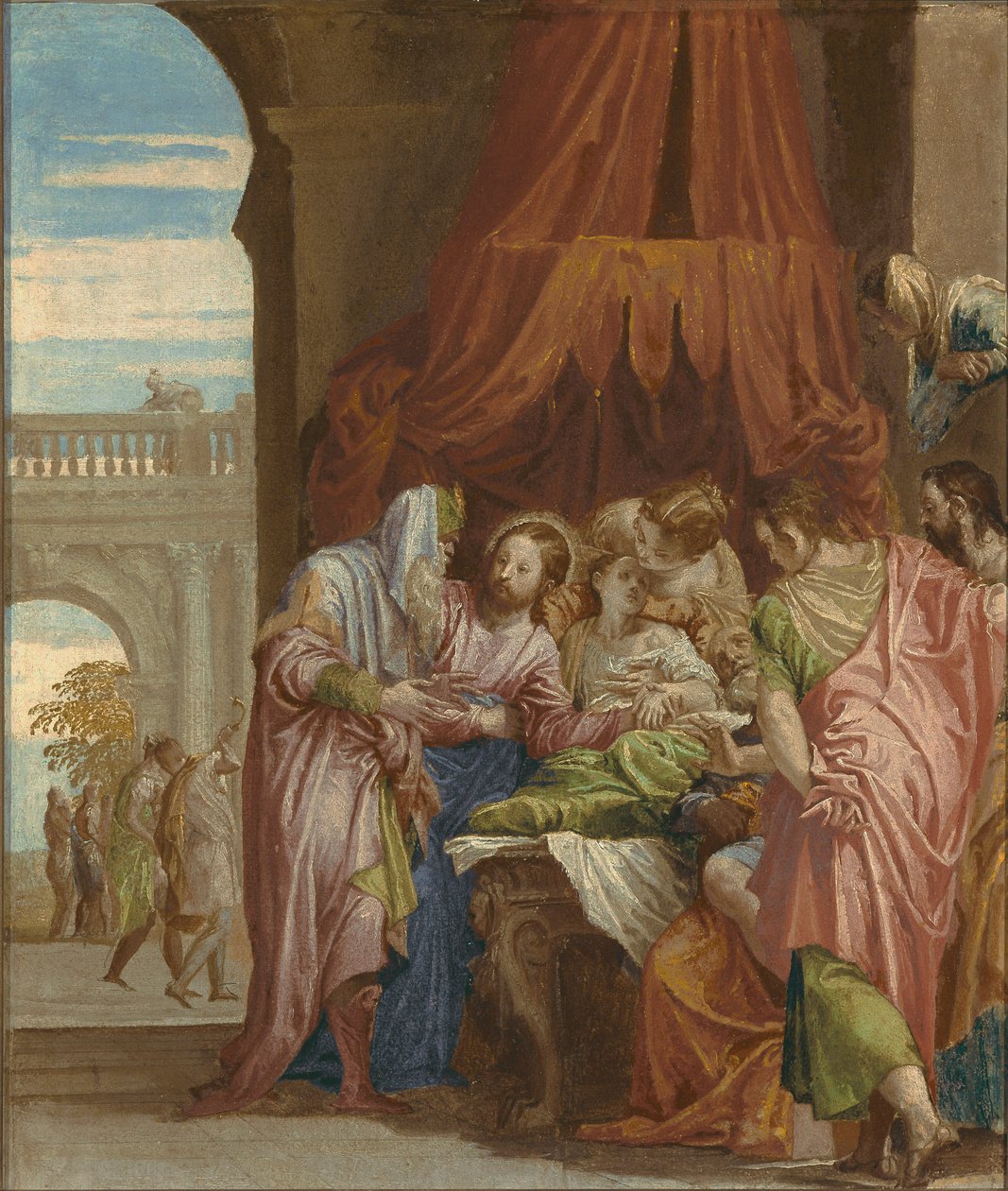 The Raising of the Daughter of Jairus by Paolo Veronese