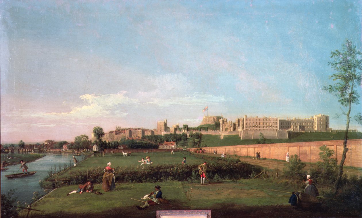 Windsor Castle by Giovanni Antonio Canal